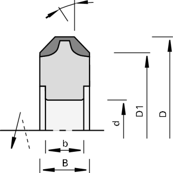 HW nažu galvas malu apstrādei, slīpēšanai
