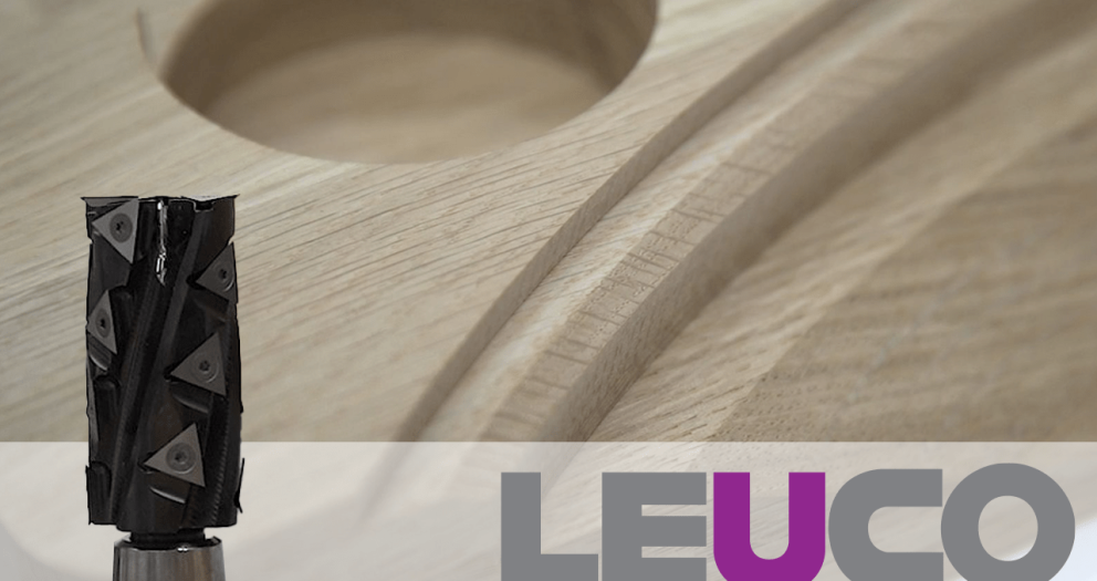 Leuco T3-SYSTEM FRĒZES ar trīsstūrveida pagriežamiem nažiem