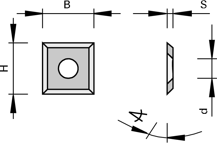 Pagriežamie profilnaži HW ar 4 griezējmalam- Ledinek Rotoles - Image 2