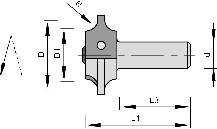Profilfrēzes HW noapaļošanai - HOLZ-HER - Image 2